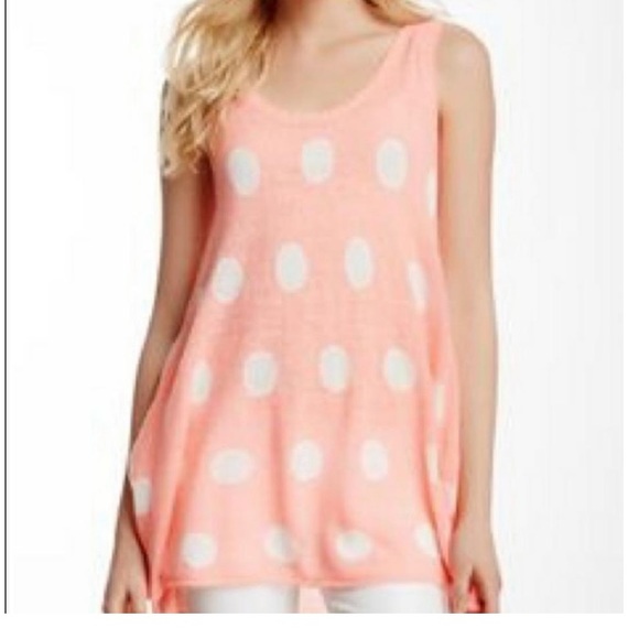WildFox polka dot summer sleeveless top - Picture 1 of 6